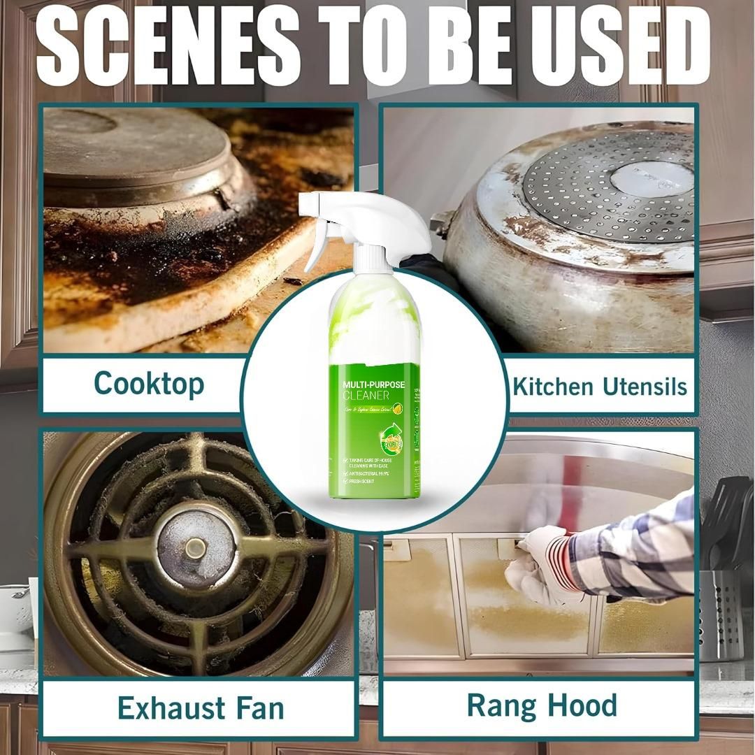 Multi-Purpose Cleaning Spray | Kitchen, Bathroom, Tile & Floor Cleaner
