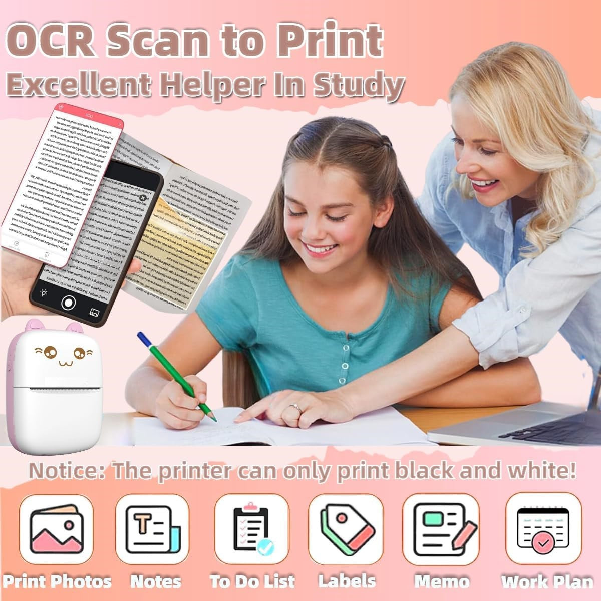 Mini Bluetooth Thermal Printer