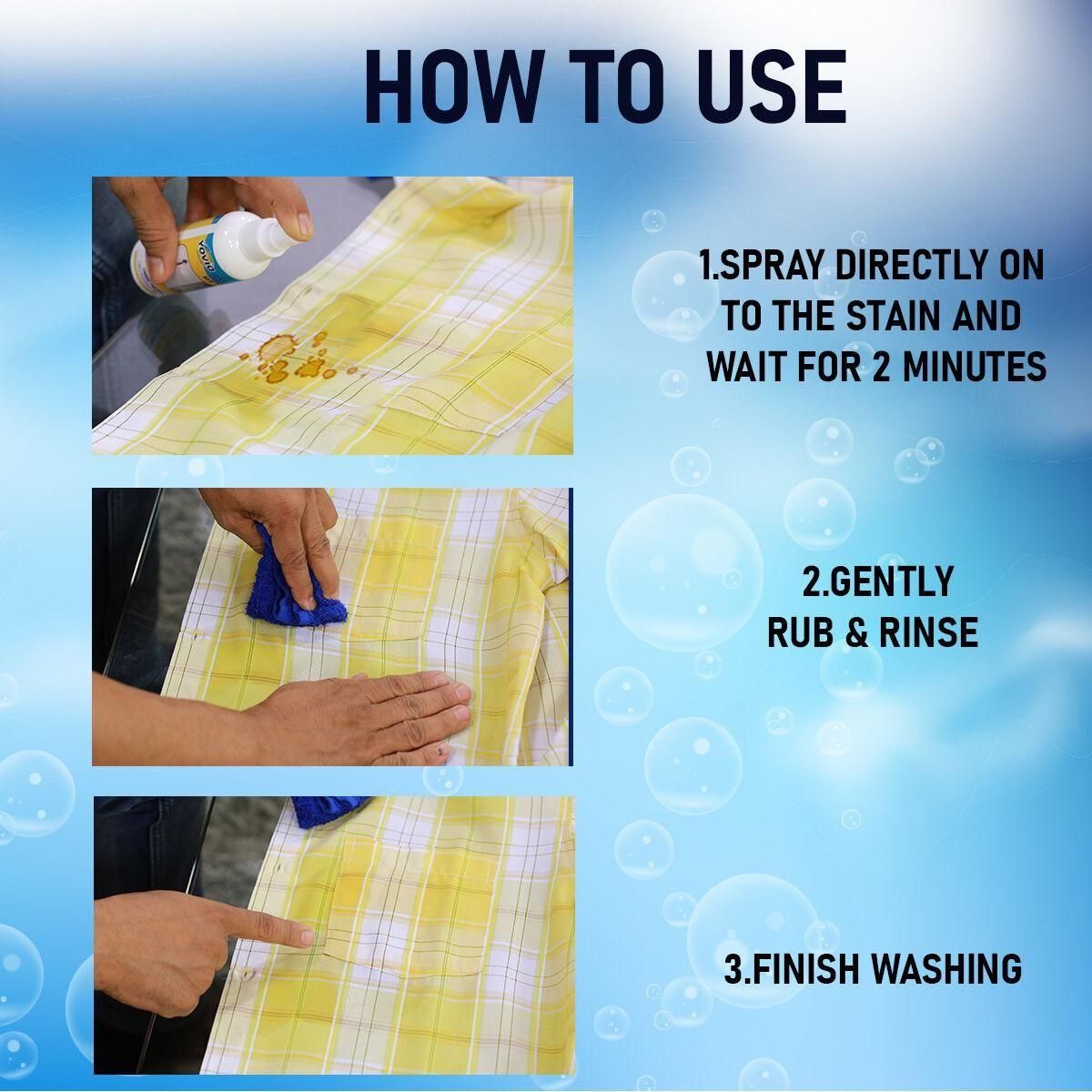 All in One Fabric Stain Remover ⭐⭐⭐⭐⭐