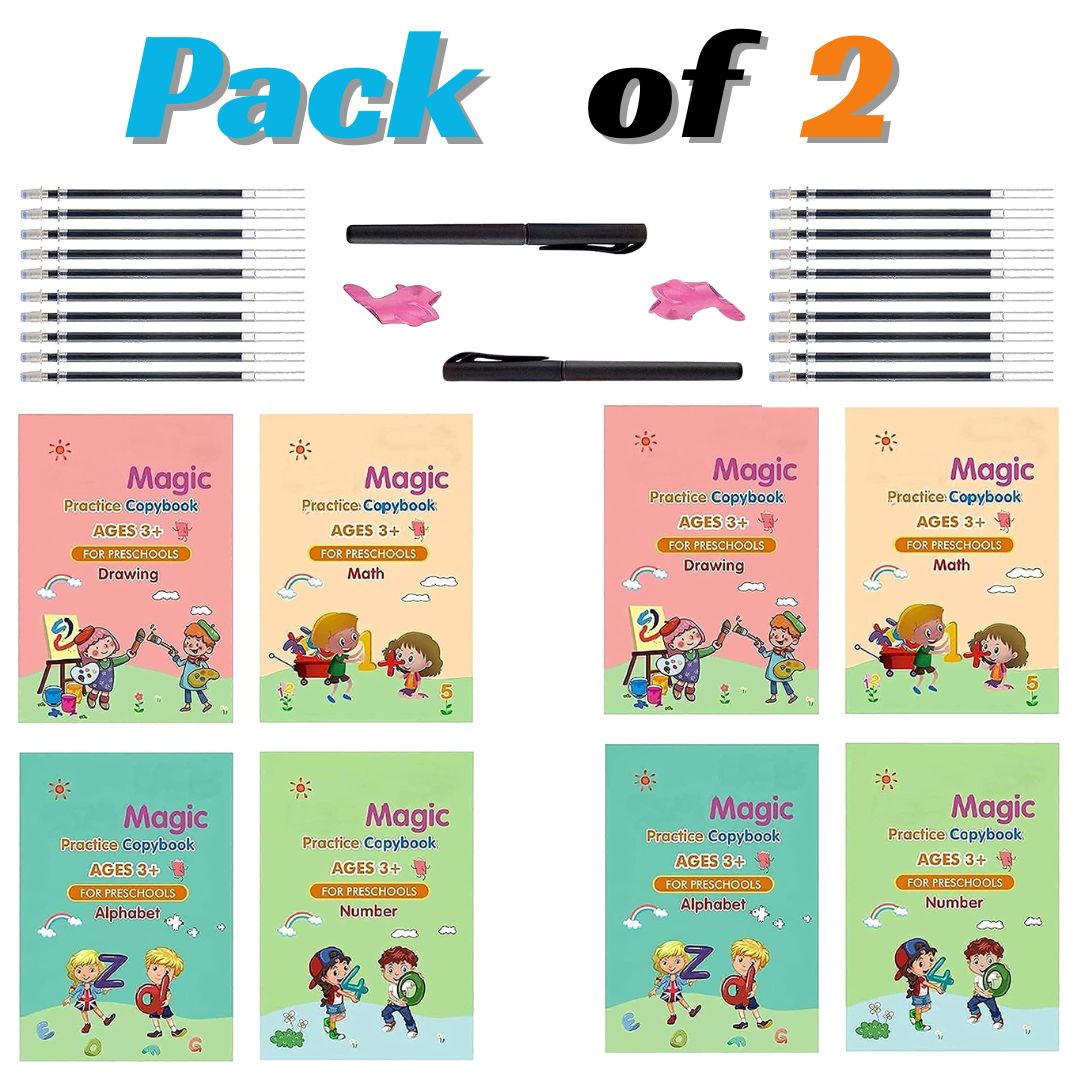 HRK Magic Practice Copybook Set