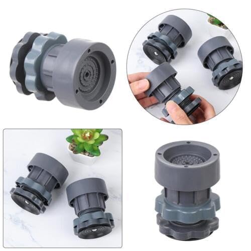 Washing Machine Stand with Anti-Vibration Pads (Set of 4)