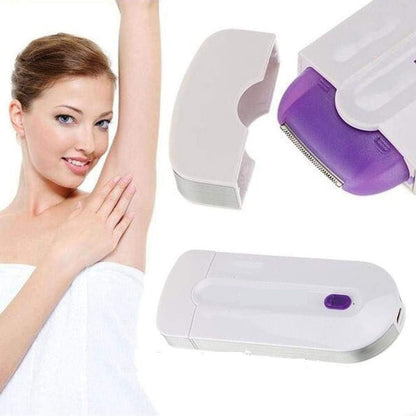 Finishing Touch Painless Hair Remover | Facial & Body Trimmer for Men & Women