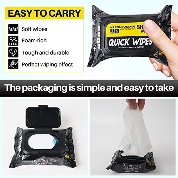 Shoe Cleaner Wipes