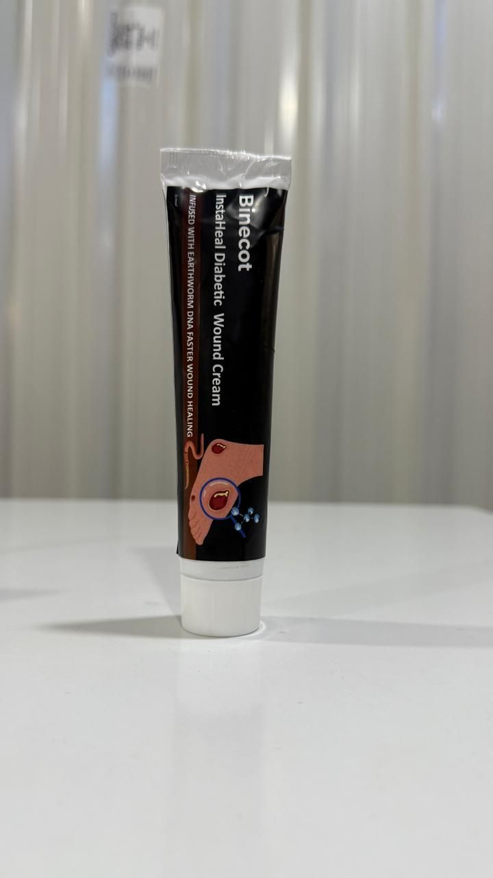 Binecot InstaHeal Diabetic Wound Cream 100grm Pack of 2