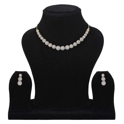 Jewellery Set for Women | Choker Necklace, Earrings, Bracelet & Ring Combo