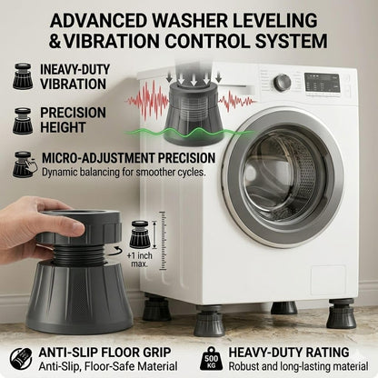 4 Pack Anti-Vibration Pads for Washing Machine