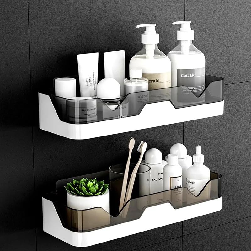 Self-Adhesive Plastic Bathroom Rack