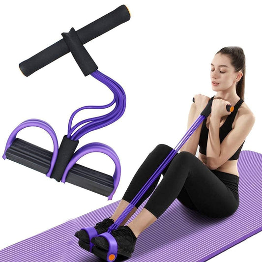 Yoga Pedal Pull Reducer – Full Body Resistance Band for Home Workout & Core Training