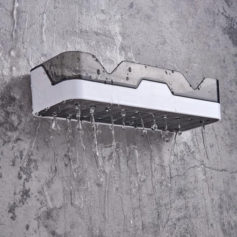 Self-Adhesive Plastic Bathroom Rack