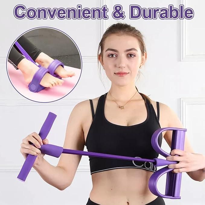 Yoga Pedal Pull Reducer – Full Body Resistance Band for Home Workout & Core Training