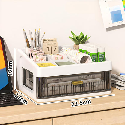 Desk Makeup Organizer, Plastic Storage Box