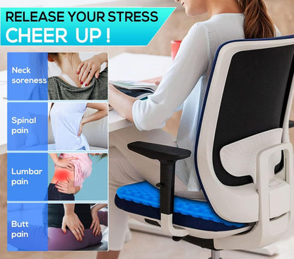 HRK Gel Seat Cushion for Long Sitting