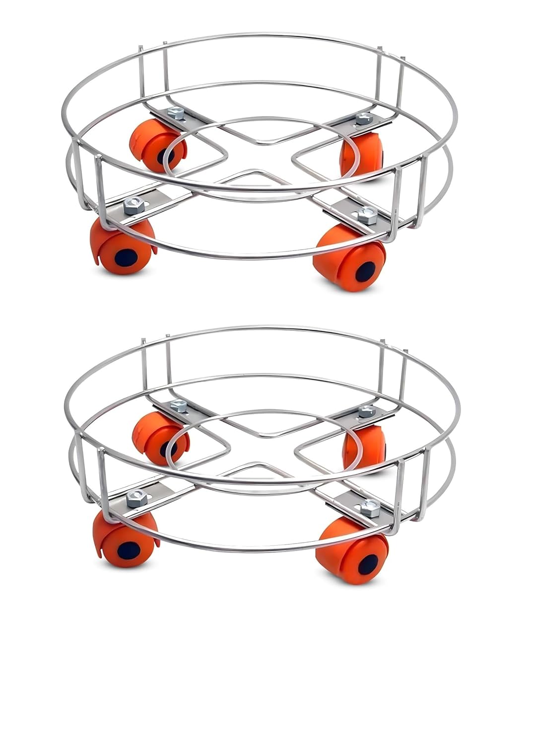 Stainless Steel Cylinder Trolley