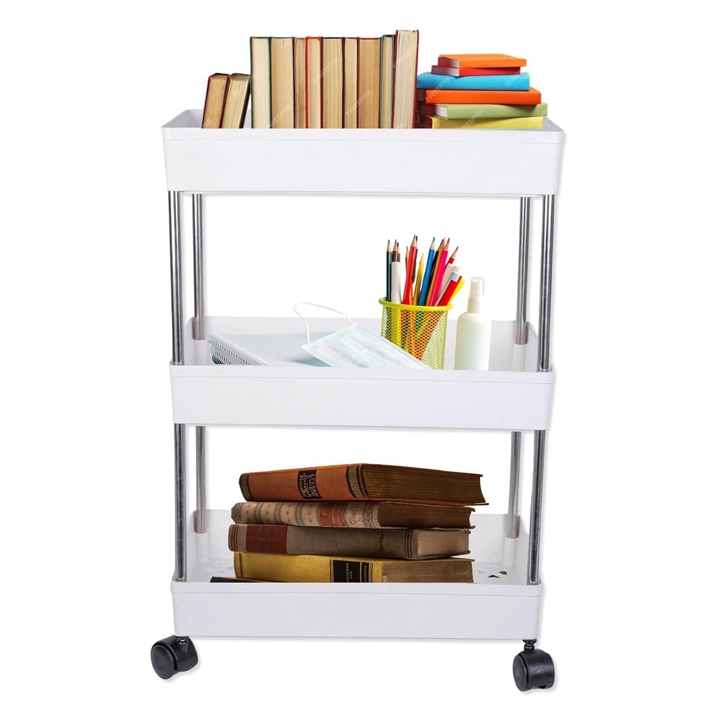Multipurpose Kitchen Trolley with Wheels – Storage Rack
