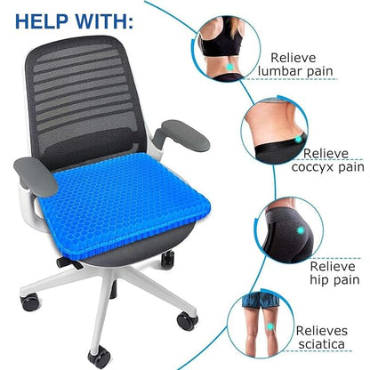 HRK Gel Seat Cushion for Long Sitting