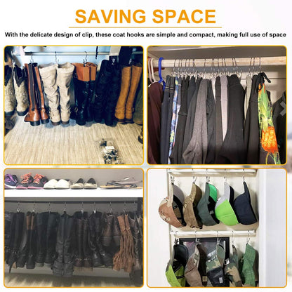 Portable Multipurpose Stainless Steel Hanger Clips Hooks