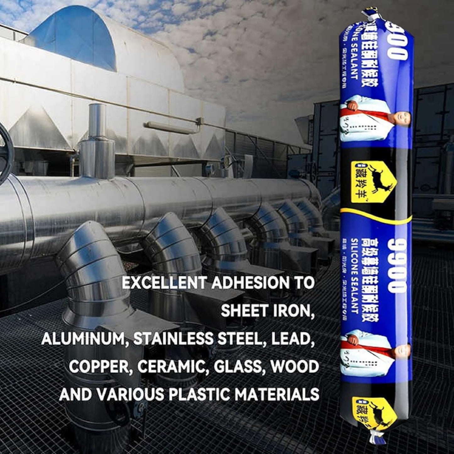 Waterproof Silicone Sealant, Fast Fixing Fast Drying Roof Adhesive