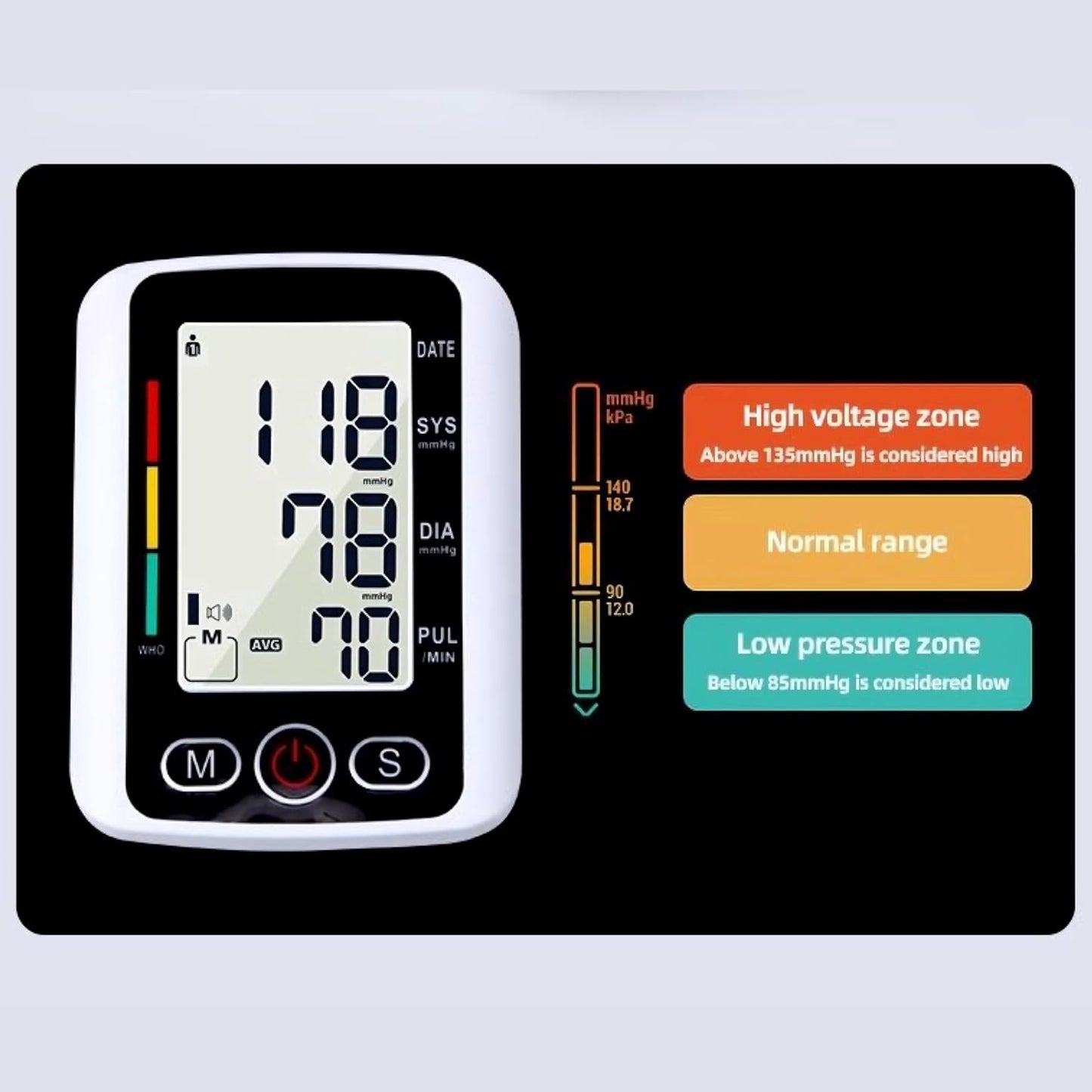 BP Machine Fully Automatic Blood Pressure Machine