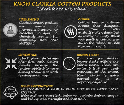 2 Pieces Cotton Double Layer Roti Wrap with Flaps