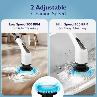 Electric Spin Scrubber, Cleaning Brush Scrubber
