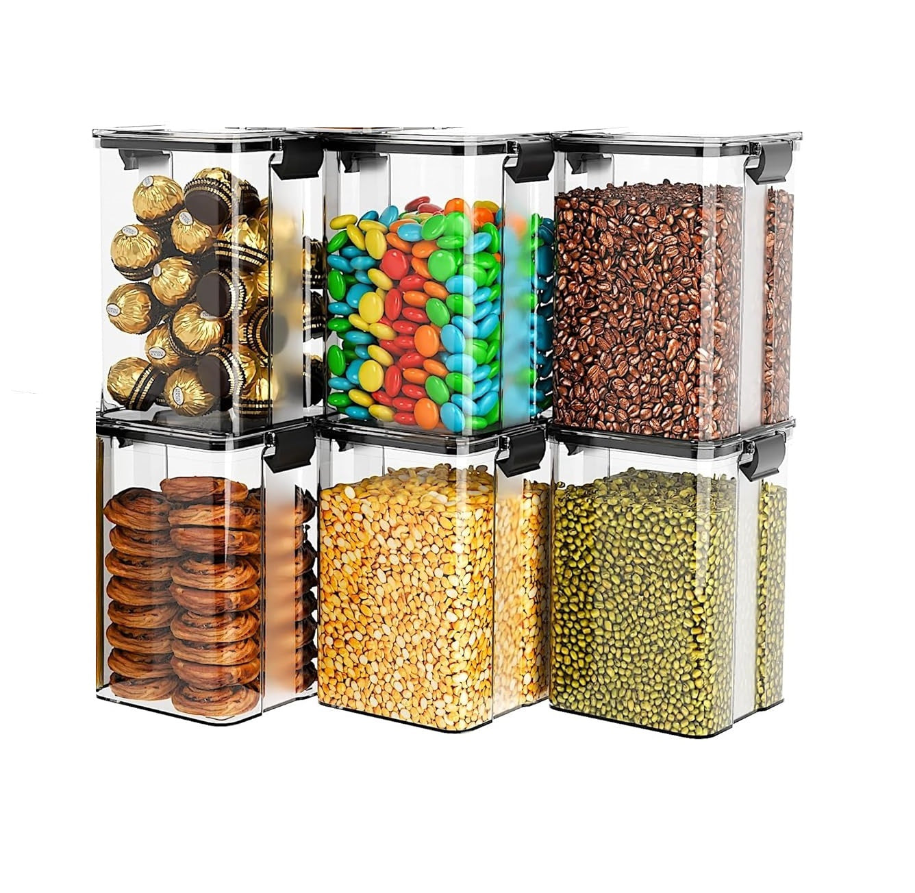 Air Tight Containers For Kitchen Storage Box/BPA Free Storage Containers For Kitchen