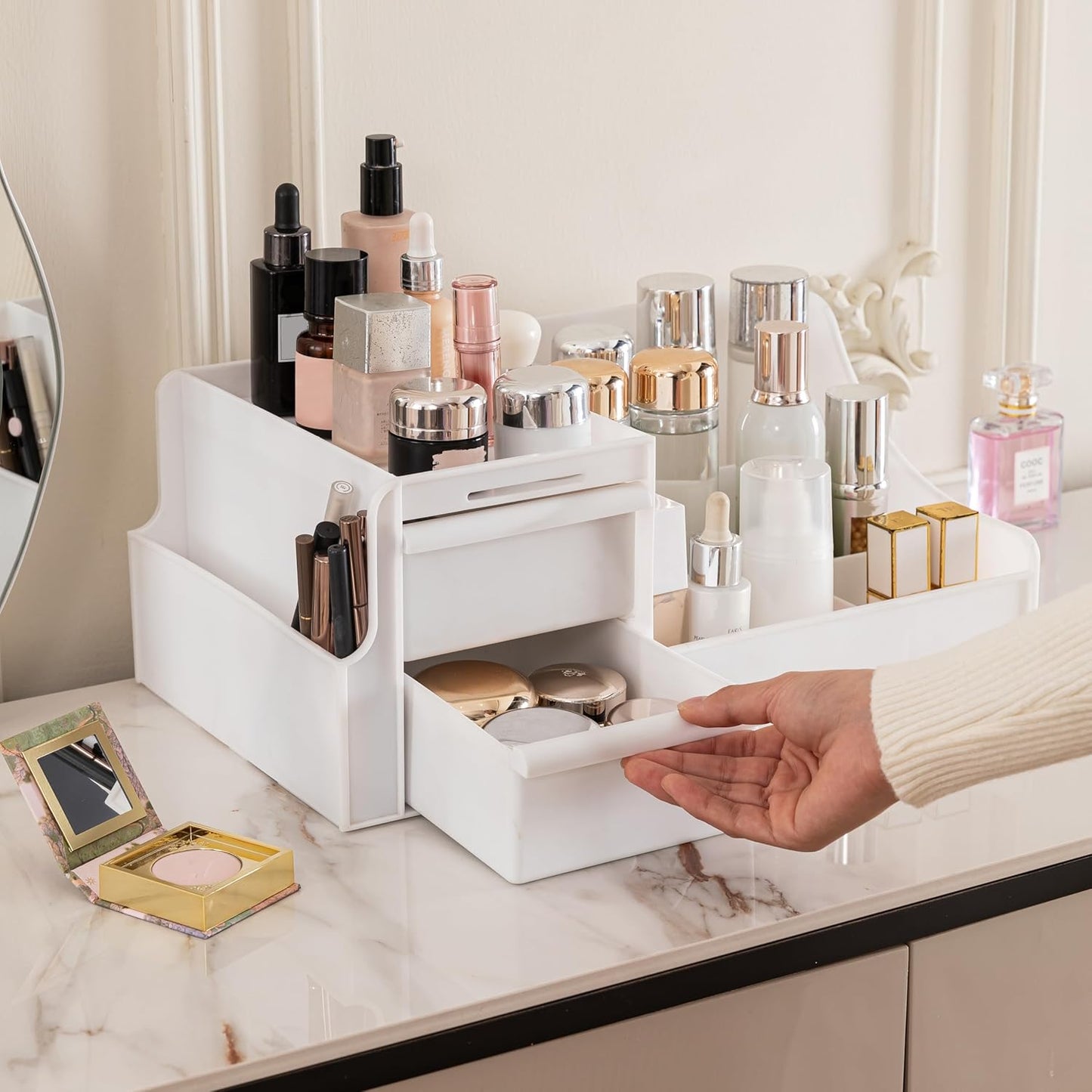 Premium Large Makeup Organizer Stand