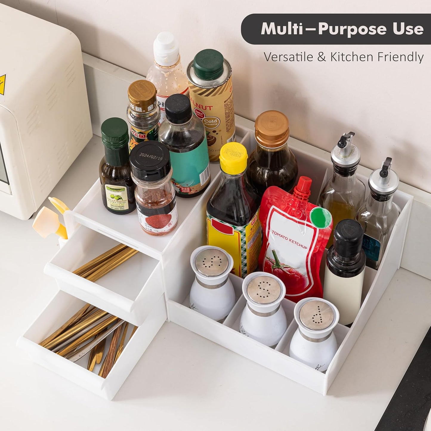 Premium Large Makeup Organizer Stand