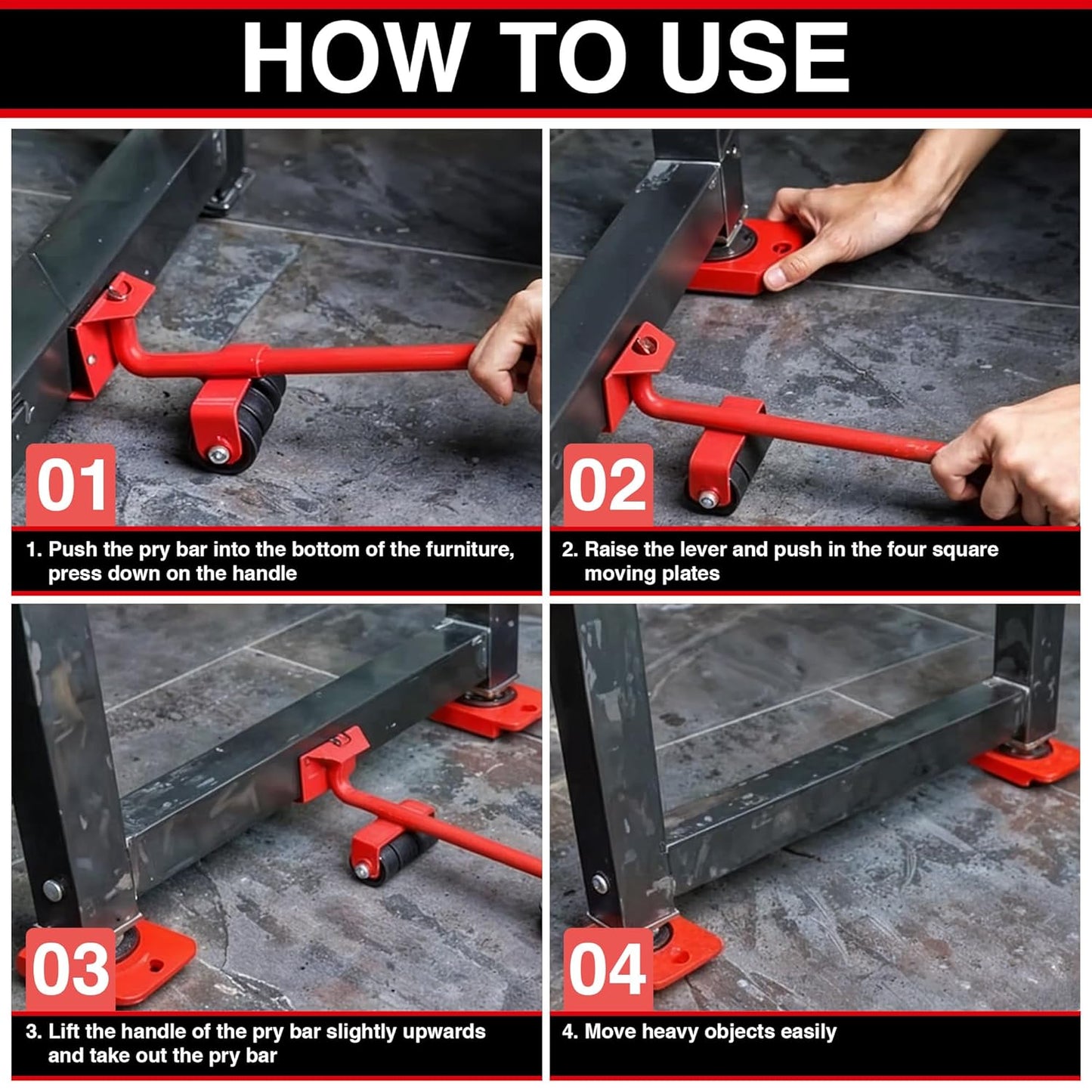 Furniture Lifter Mover Tool Set