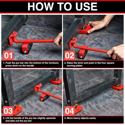 Furniture Lifter Mover Tool Set