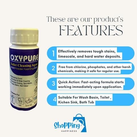 OxyPure Toilet Cleaning Agent 100 gm (Pack of 2)