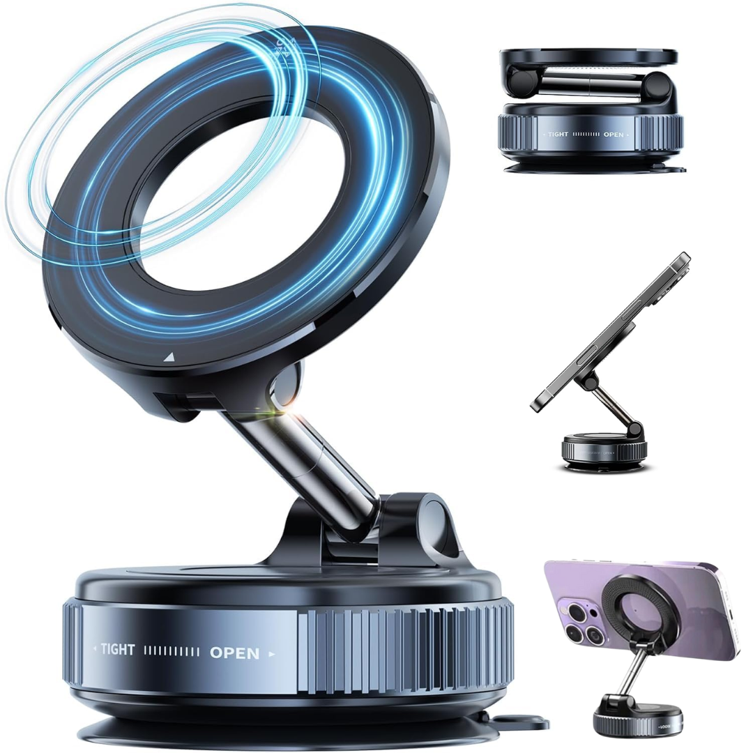 Vaccum Magnetic Phones Holder