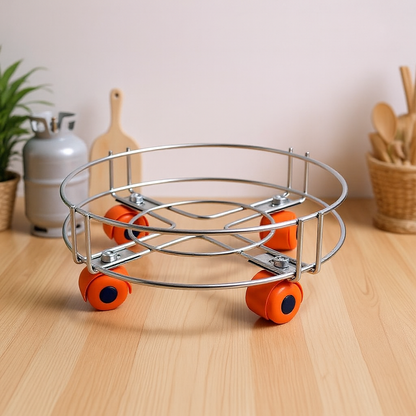 Stainless Steel Cylinder Trolley