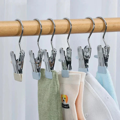Portable Multipurpose Stainless Steel Hanger Clips Hooks